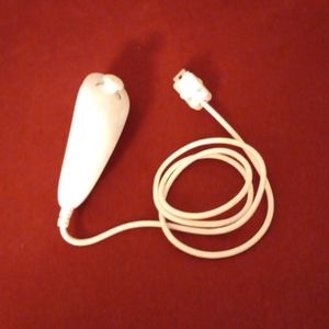 White Wii Nunchuck Controller